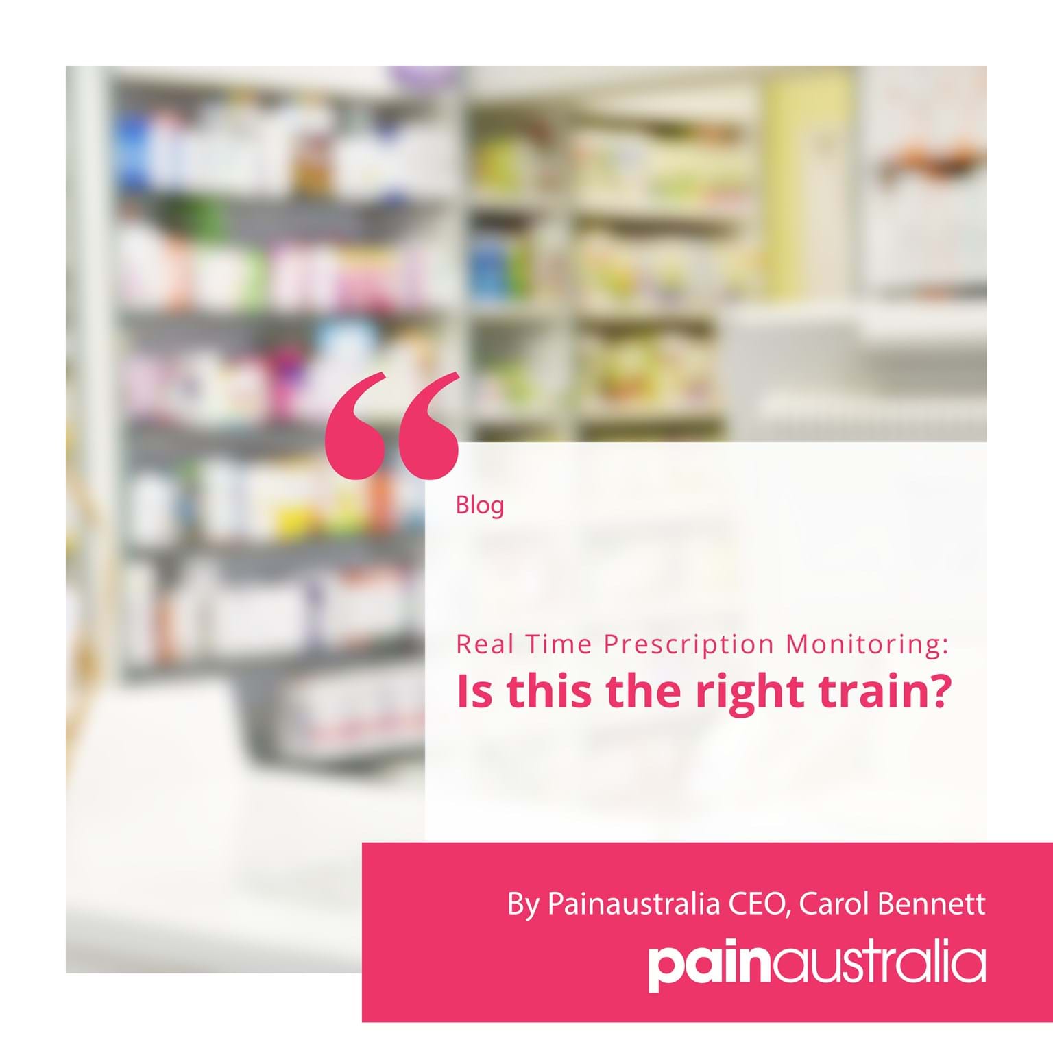 QueenslandÃ¢â‚¬â„¢s move towards Real Time Prescription Monitoring ...