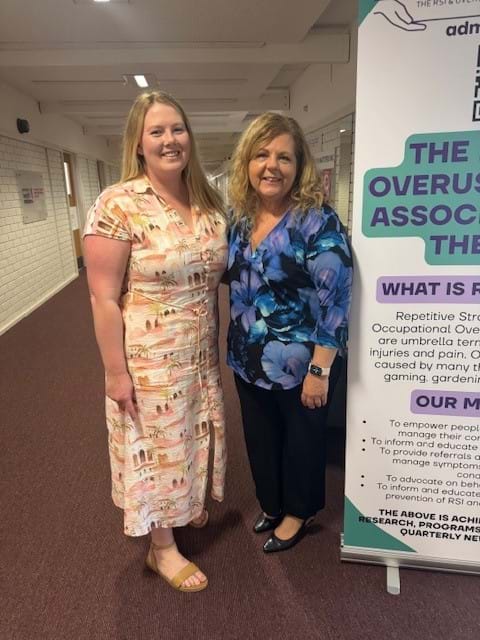 Bree and Painaustralia CEO Monika Boogs