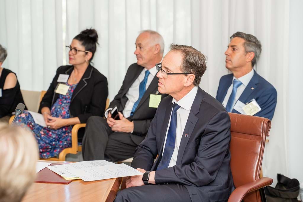 Minister of Health the Hon Greg Hunt at Painaustralia National Pain ServicesDirectory Launch at Parliament House, Canberra