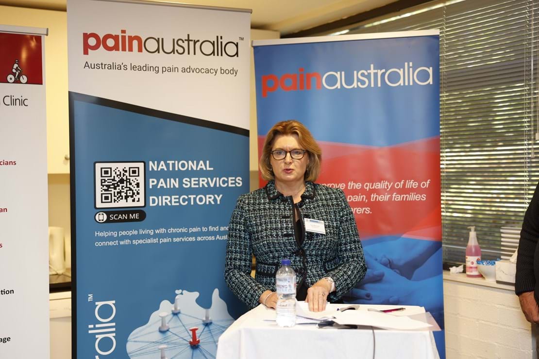 Painaustralia CEO, Carol Bennett speaks at Painaustralia AGM 2021