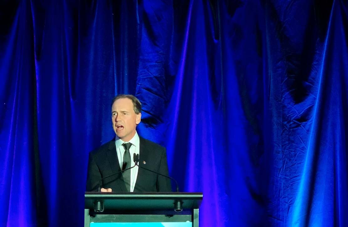 Minister for Health, the Hon Greg Hunt MP, speaks at PharmAus 2019