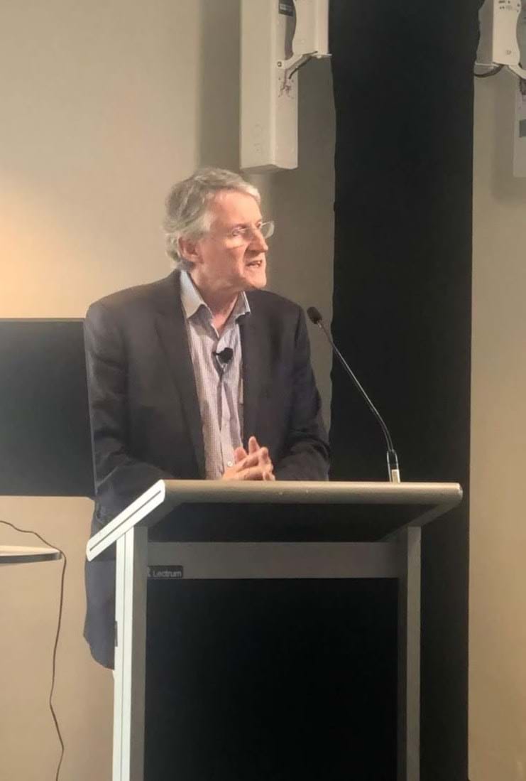 Professor Michael Nicholas, Director, Pain Education and Pain Management Programs, The University of Sydney talks at PMRI’s ‘Descending the Analgesic Ladder’