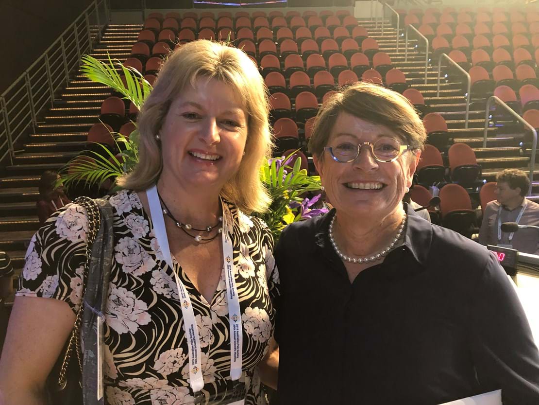 Former Painaustralia Director Dr Penny Briscoe AM recognised for her excellent contribution to Pain Management in Australia at the APS conference