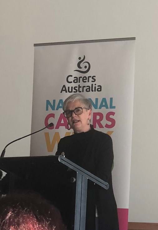 Ara Cresswell, CEO, Carers Australia at the Carers Week Breakfast 2019