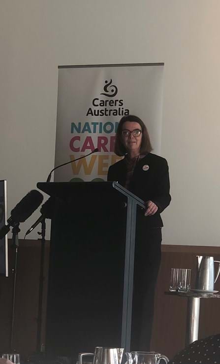 The Hon Anne Ruston MP, Minister for Social Services, speaks at the Carers Week breakfast 2019