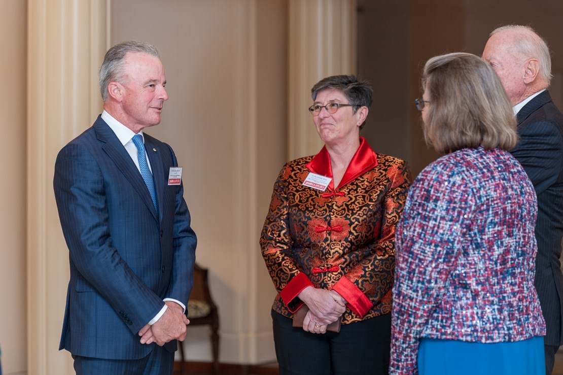 Boeing Australia, President,  Dr Brendan Nelson, Dr Bernadette Boss, Interim National Commissioner Defence and Veteran Suicide Prevention and Ms Catherine Murphy Painaustralia Director