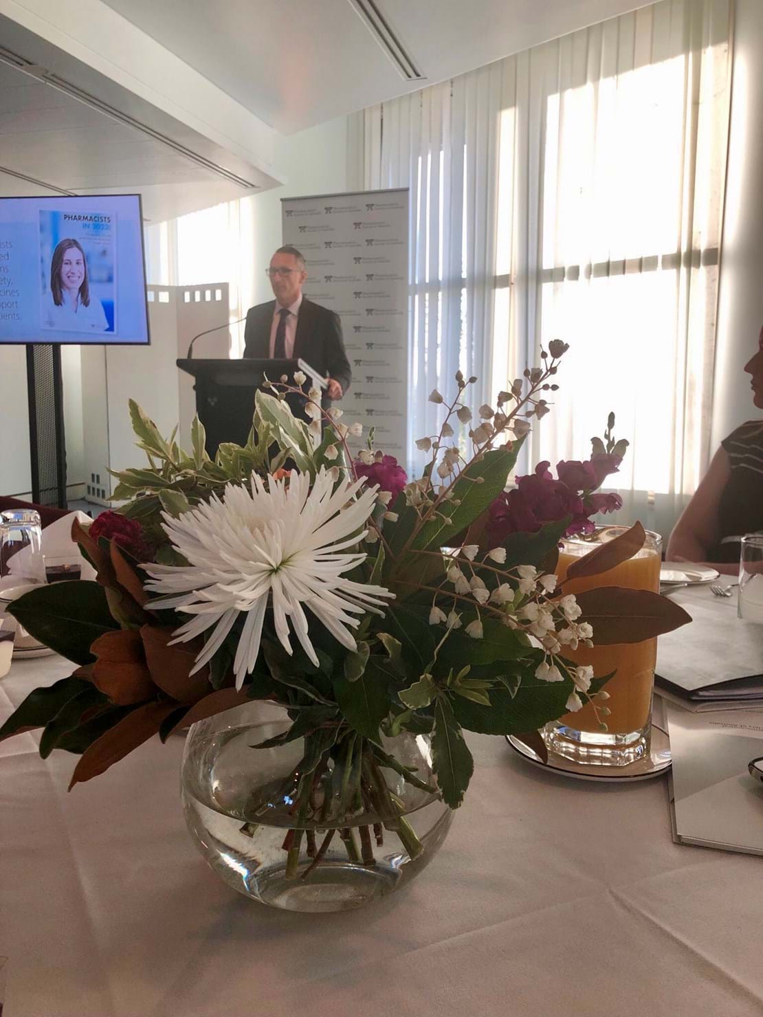 Greens Leader Richard Di Natale speaking at the Pharmacists of the Future event